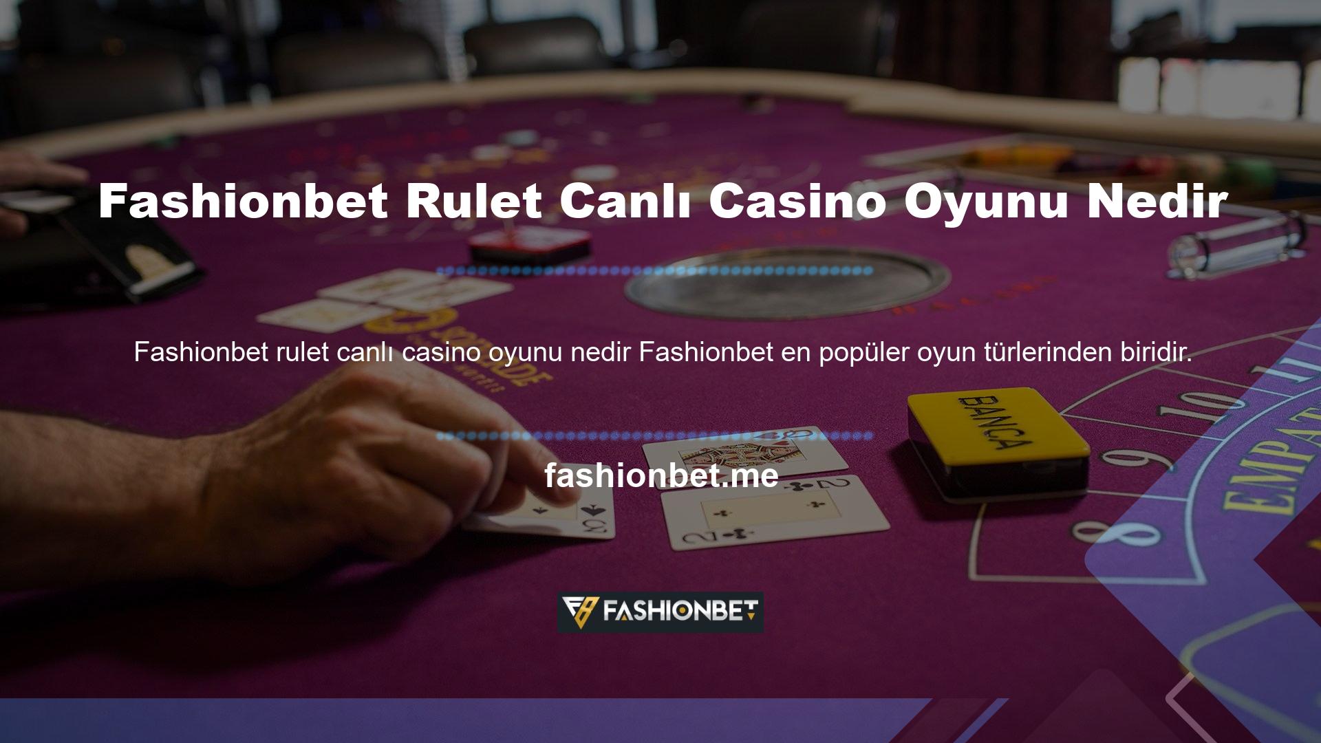 Fashionbet Anında Rulet Canlı Casino Oyunu Nedir? Anında Rulet oyunları, oyunların hızlı olması ve oynanışının basit ve modern oyuncular için bile ustalaşması kolay olması nedeniyle hızlı bir şekilde büyük para kazanmak isteyenlerin tercihidir