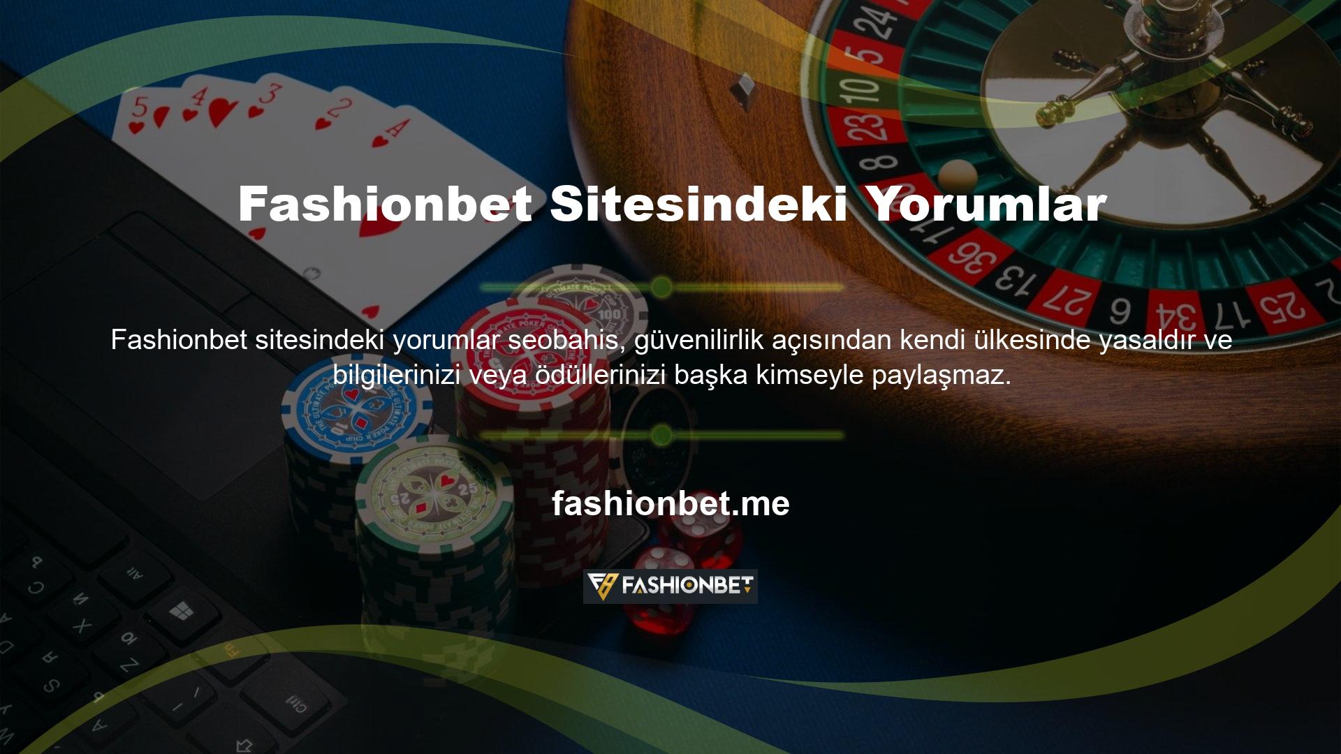 Fashionbet teknolojik değişimlere başarıyla uyum sağlamış ve Avrupa pazarındaki casino şirketleri kategorisinde lider konumdadır